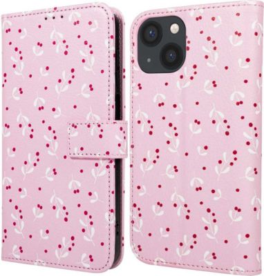 Coque étui IMOSHION pour Apple iPhone 13 - Blush Berries Coque étui IMOSHION pour Apple iPhone 13 - Blush Berries