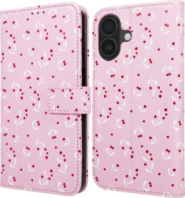 Coque étui IMOSHION pour Apple iPhone 16 - Blush Berries
