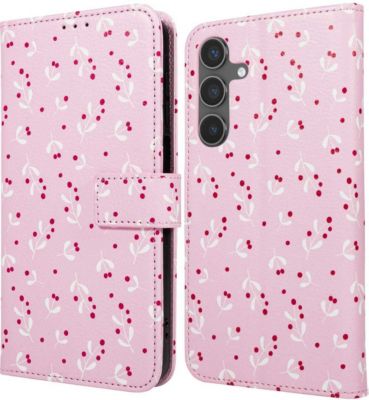 Coque étui IMOSHION pour Samsung Galaxy S24 - Blush Berries