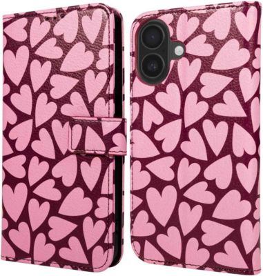 Coque étui IMOSHION pour Apple iPhone 16 - Hearty Blush