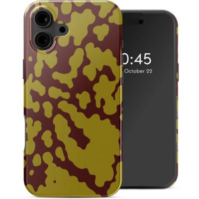 Coque SELENCIA pour Apple iPhone 16 - Moo'd Olive Dust