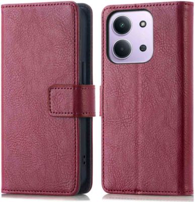 Coque étui IMOSHION pour Xiaomi Redmi 15C (5G) - Bordeaux