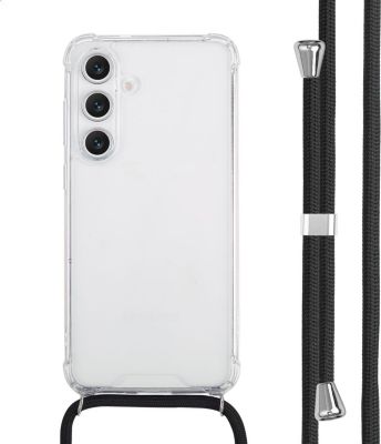 Coque avec cordon IMOSHION pour Samsung Galaxy S25 FE - Noir