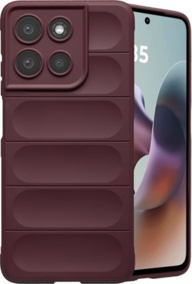Coque IMOSHION pour Motorola Moto G56 - Aubergine