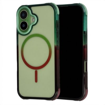 Coque SELENCIA pour Apple iPhone 17 - Vert / Brun