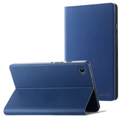 Etui ACCEZZ pour Samsung Galaxy Tab A11 - Bleu foncé