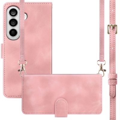 Etui avec cordon IMOSHION pour Samsung Galaxy S26 - Rose