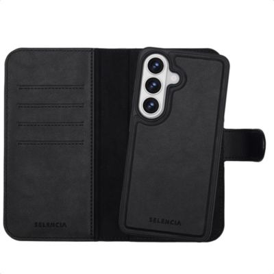 Coque étui SELENCIA pour Samsung Galaxy S26 - Noir