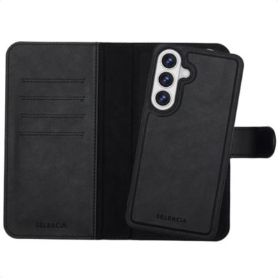 Coque étui SELENCIA pour Samsung Galaxy S26 Plus - Noir
