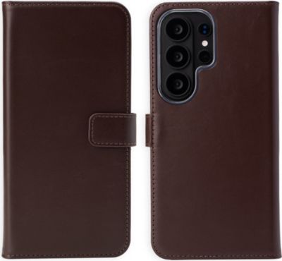Coque étui SELENCIA pour Samsung Galaxy S26 Ultra - Marron
