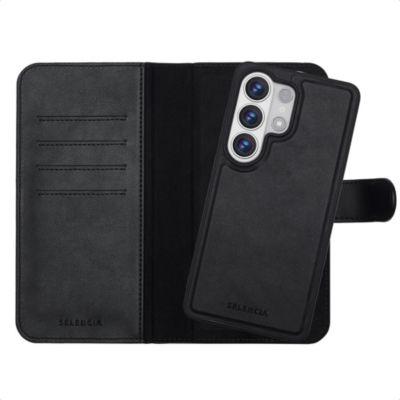Coque étui SELENCIA pour Samsung Galaxy S26 Ultra - Noir
