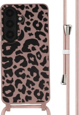 Coque avec cordon IMOSHION pour Samsung Galaxy S26 - Animal Pink