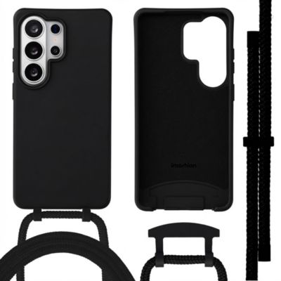 Coque avec cordon IMOSHION pour Samsung Galaxy S26 Ultra - Noir