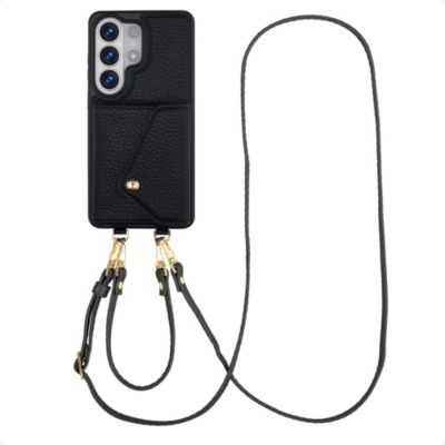 Coque avec cordon SELENCIA pour Samsung Galaxy S26 Ultra - Noir