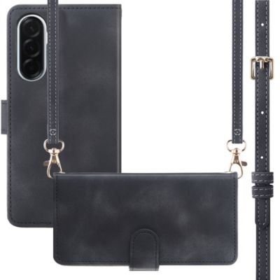 Etui avec cordon IMOSHION pour Samsung Galaxy A37 (5G) - Noir