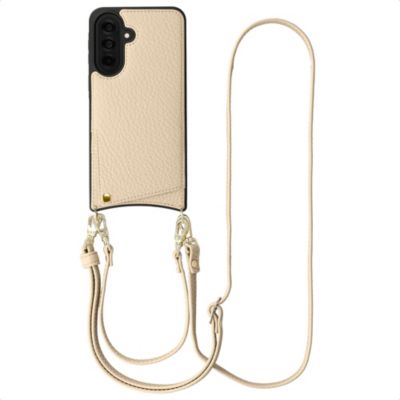 Coque avec cordon SELENCIA pour Samsung Galaxy A37 (5G) - Beige
