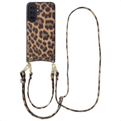Coque avec cordon SELENCIA pour Samsung Galaxy A37 (5G) - Leopard