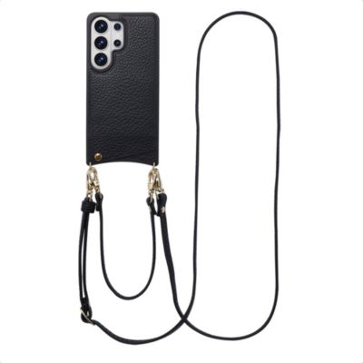 Coque avec cordon SELENCIA pour Samsung Galaxy S26 Ultra - Noir