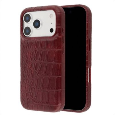 Coque SELENCIA pour Apple iPhone 17 Pro Max - Burgundy
