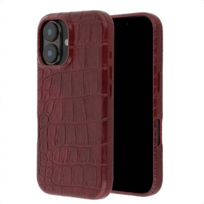 Coque SELENCIA pour Apple iPhone 16 - Burgundy