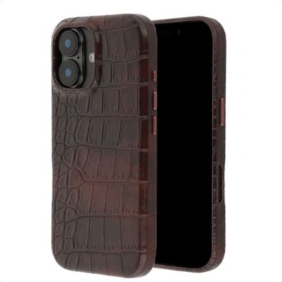 Coque SELENCIA pour Apple iPhone 16 - Choco Brown