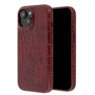 Coque SELENCIA pour Apple iPhone 15 - Burgundy