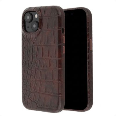 Coque SELENCIA pour Apple iPhone 15 - Choco Brown
