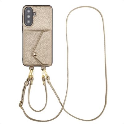 Coque avec cordon SELENCIA pour Samsung Galaxy A37 (5G) - Champagne