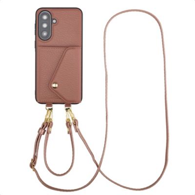 Coque avec cordon SELENCIA pour Samsung Galaxy A37 (5G) - Old Pink