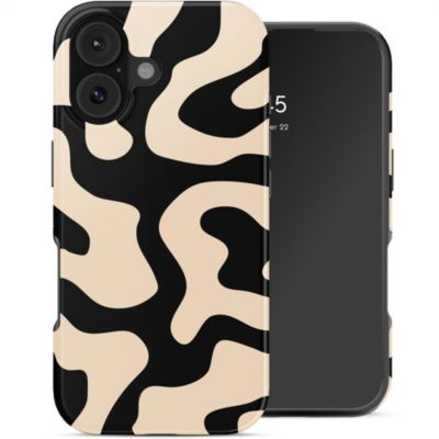Coque SELENCIA pour Apple iPhone 17 - Art Wave Black
