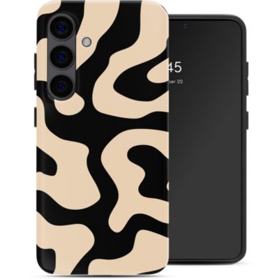 Coque SELENCIA pour Samsung Galaxy S24 - Art Wave Black