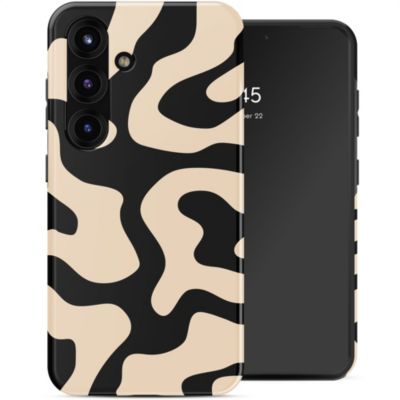 Coque SELENCIA pour Samsung Galaxy S25 - Art Wave Black