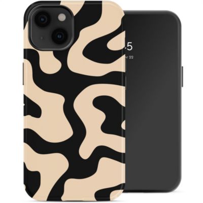 Coque SELENCIA pour Apple iPhone 14 - Art Wave Black