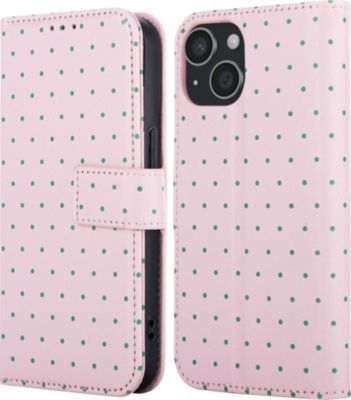 Coque étui IMOSHION pour Apple iPhone 15 - Happy Dots