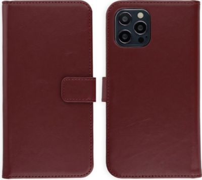 Coque étui SELENCIA pour iPhone 12 / 12 Pro - Burgundy