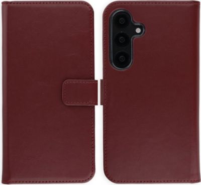 Coque étui SELENCIA pour Samsung Galaxy S25 - Burgundy