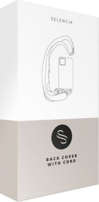 Coque avec cordon SELENCIA pour Apple iPhone 16 - Bold Burgundy