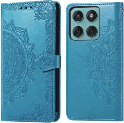 Coque étui IMOSHION pour Motorola Edge 60 Pro - Turquoise