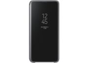 Etui SAMSUNG S9 Clear View Cover Fonction Stand noir