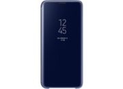 Etui SAMSUNG S9 Clear View Cover Fonction Stand bleu
