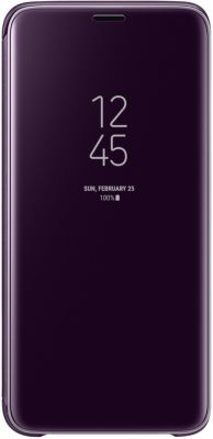 Etui SAMSUNG S9 Clear ViewCover Fonction Stand violet