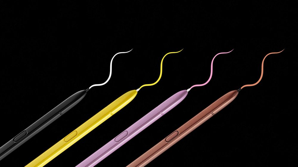 Le stylet S Pen du Samsung Galaxy Note 9