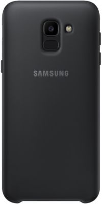 Coque SAMSUNG J6 Double protection Noir