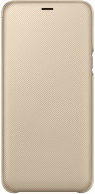 Etui SAMSUNG A6+ Flip Wallet gold Etui SAMSUNG A6+ Flip Wallet gold