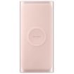 Batterie externe SAMSUNG 10000 mAh charge rapide induction Rose