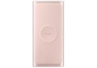 Batterie externe SAMSUNG 10A charge rapide induction Rose Gold