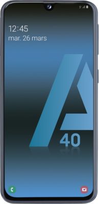 Smartphone SAMSUNG Galaxy A40 Noir Reconditionné Smartphone SAMSUNG Galaxy A40 Noir Reconditionné