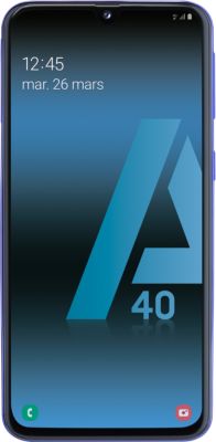 Smartphone SAMSUNG Galaxy A40 Bleu Reconditionné Smartphone SAMSUNG Galaxy A40 Bleu Reconditionné