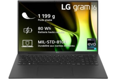 Ordinateur portable LG Gram 16Z90R-G.AA75F
