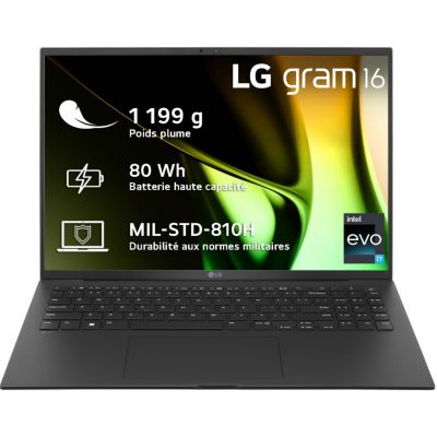 Location Ordinateur portable LG Gram 16Z90R-G.AA75F
